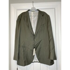 Suitsupply Men's‎ Suit Jacket Blazer 100%wool Mid Green Size 56